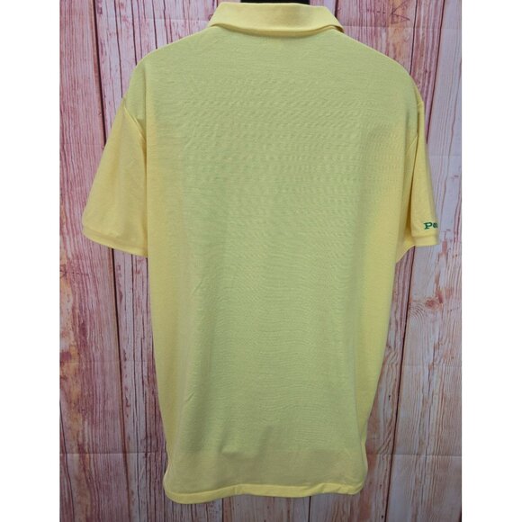 Polo Ralph Lauren Yellow Custom Slim Fit Yellow Golf Polo XXL - Picture 2 of 8